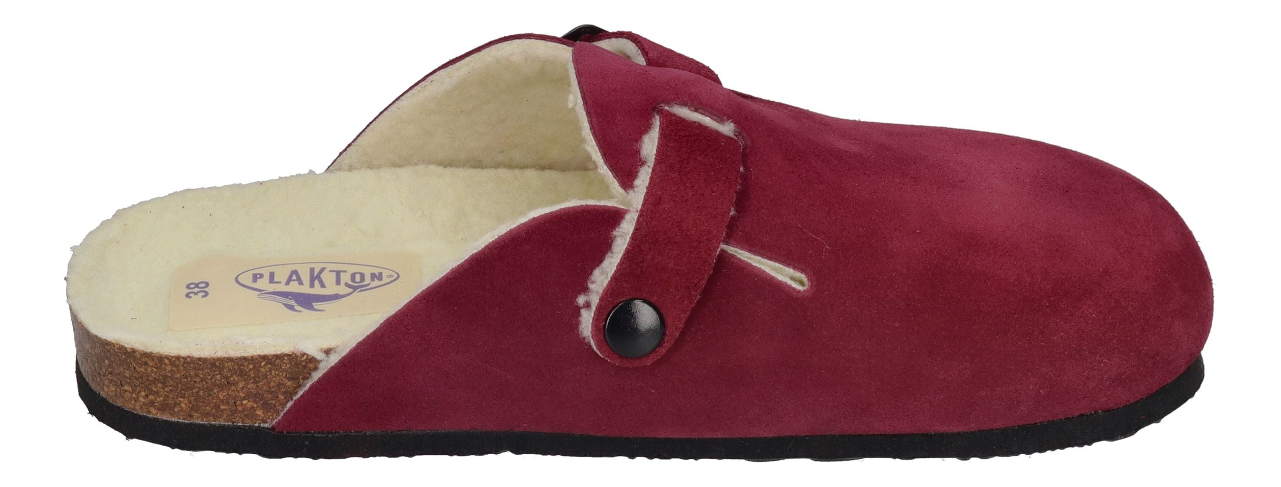 PLAKTON Damenschuhe Clogs BLOGG WOOL 181539 burdeos