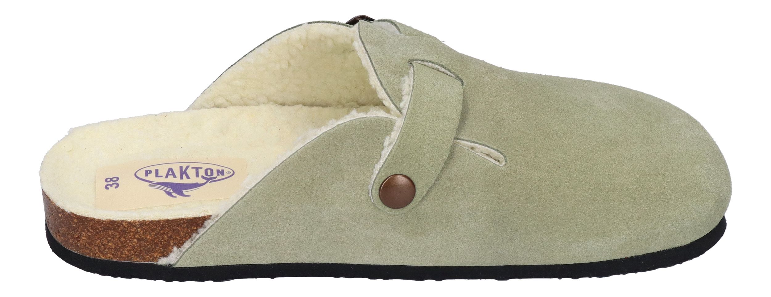 PLAKTON Damenschuhe Clogs BLOGG WOOL 181539 mint
