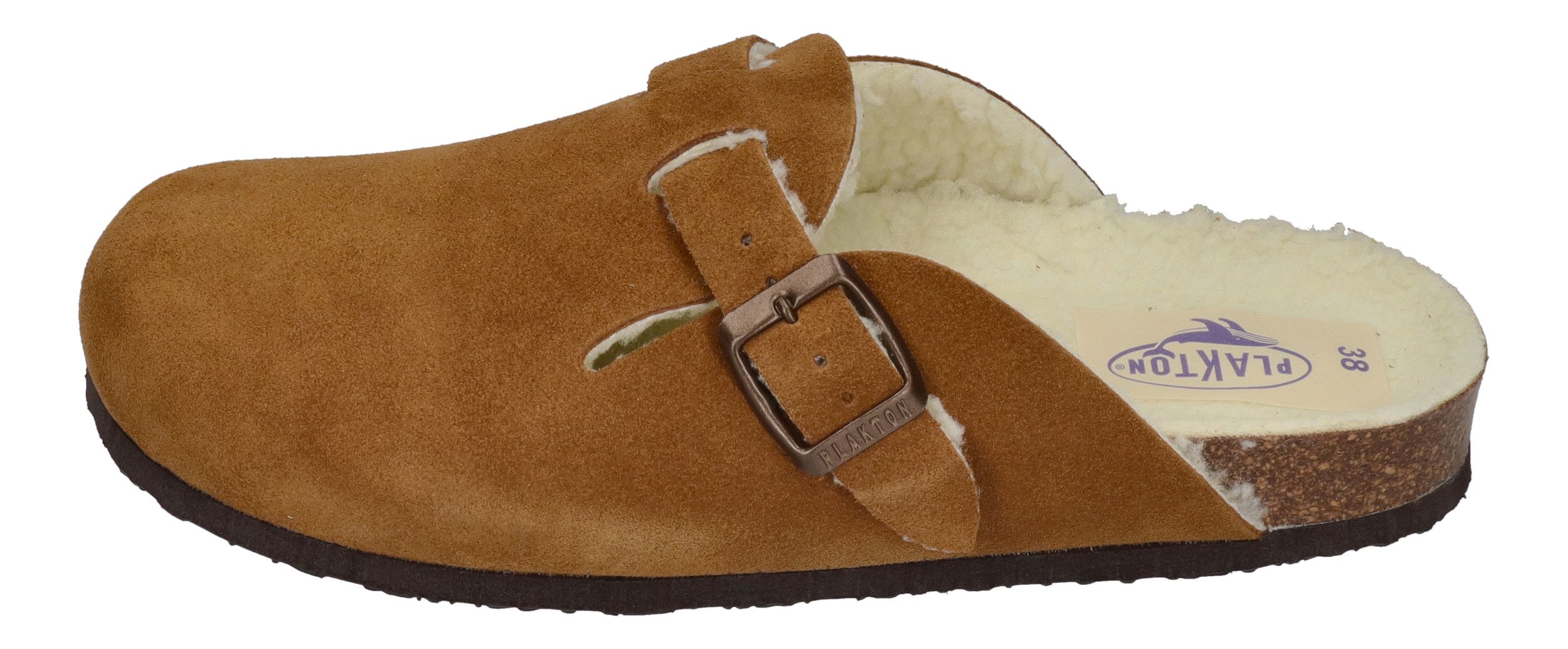 PLAKTON Damenschuhe Clogs BLOGG WOOL 181539 tostado