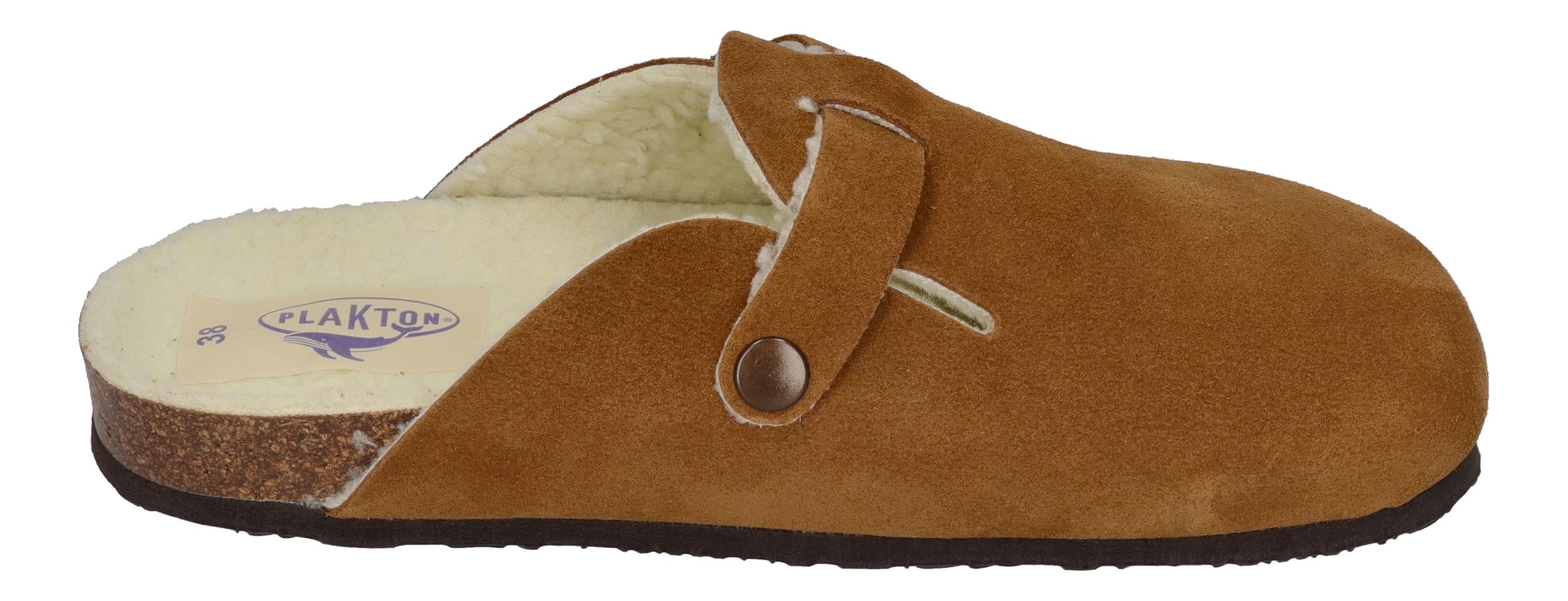 PLAKTON Damenschuhe Clogs BLOGG WOOL 181539 tostado