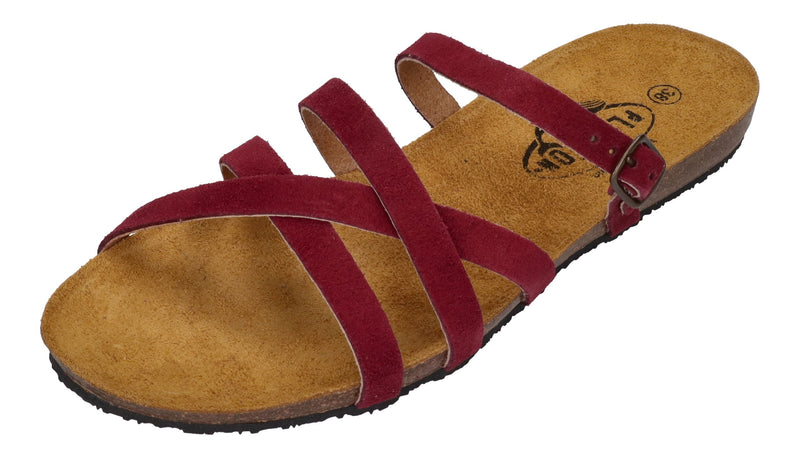 PLAKTON Damenschuhe-Pantoletten MAM AISHA 571025 - burdeos