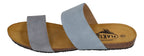 PLAKTON Damenschuhe Pantoletten - MAM BENIN 576315 - denim nube