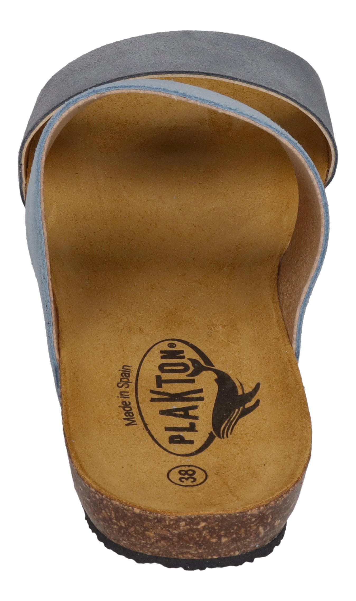 PLAKTON Damenschuhe Pantoletten - MAM BENIN 576315 - denim nube