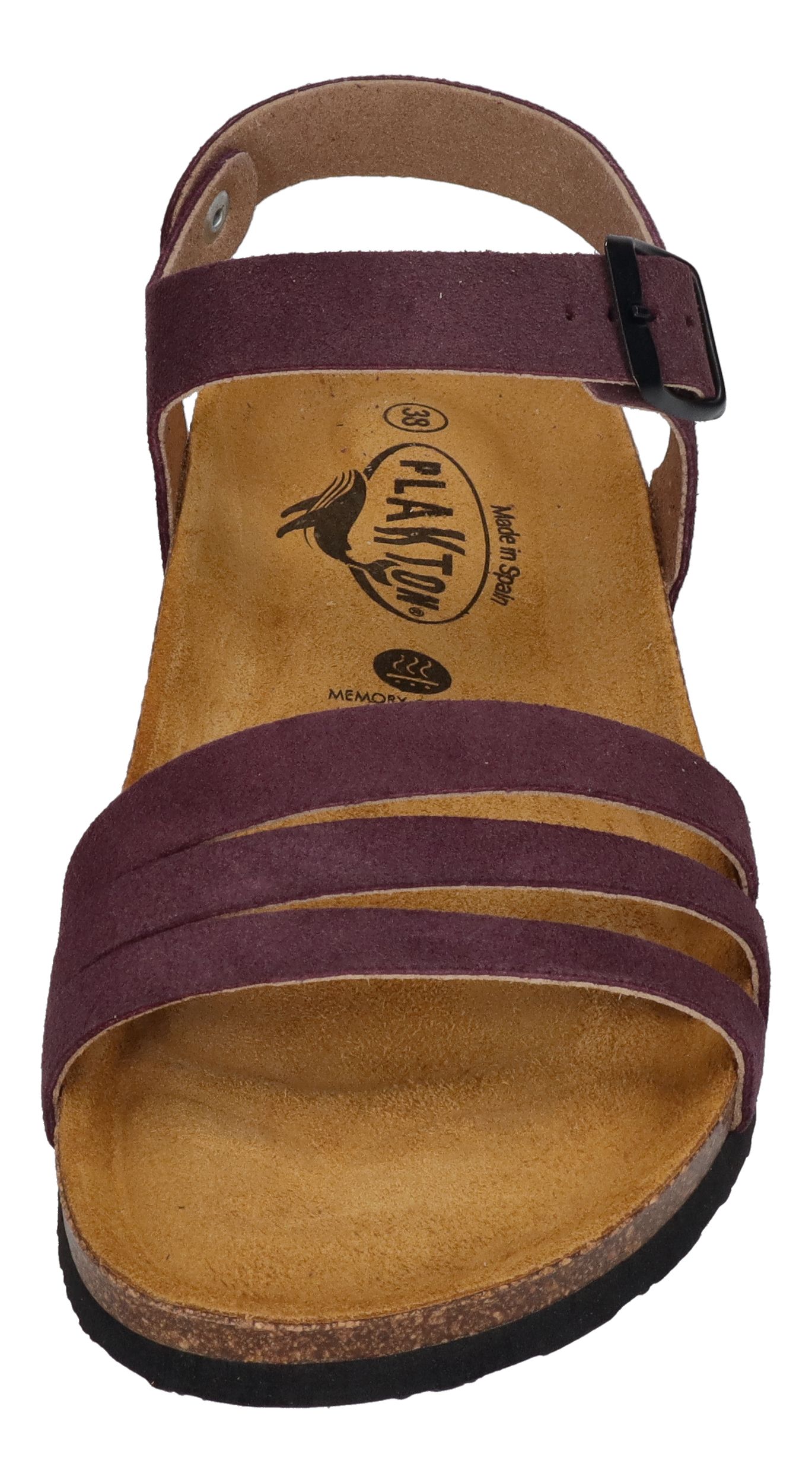 PLAKTON Damenschuhe Sandalen - BANNER 181007 - ciruela