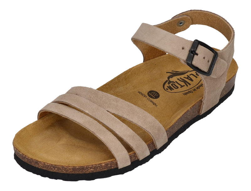 PLAKTON Damenschuhe Sandalen - BANNER 181007 - piedra