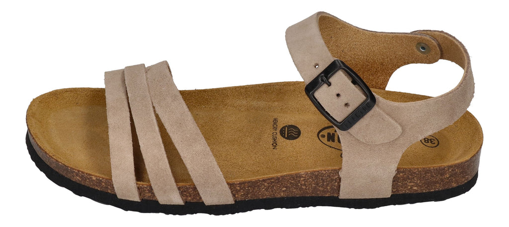 PLAKTON Damenschuhe Sandalen - BANNER 181007 - piedra