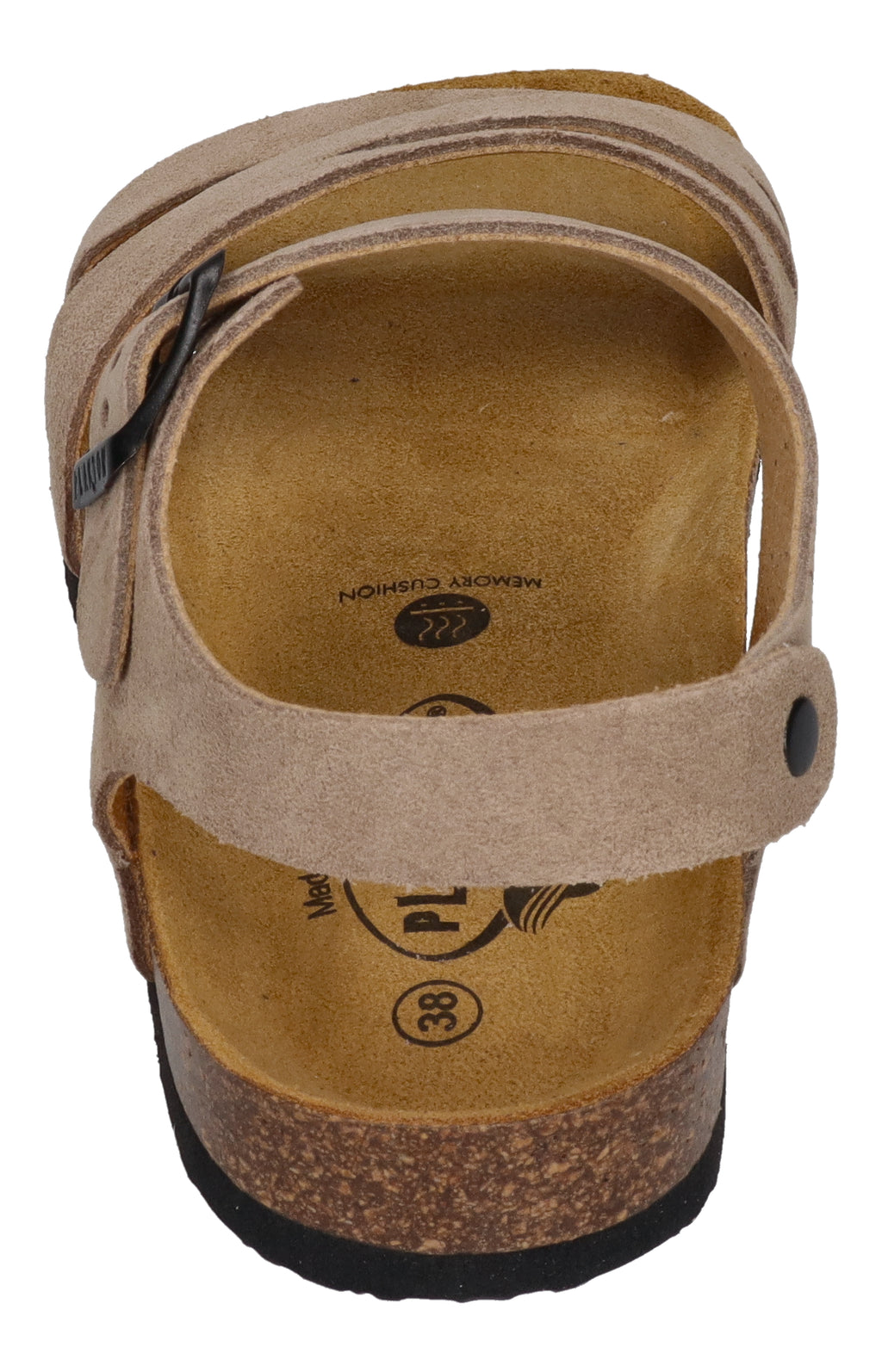 PLAKTON Damenschuhe Sandalen - BANNER 181007 - piedra