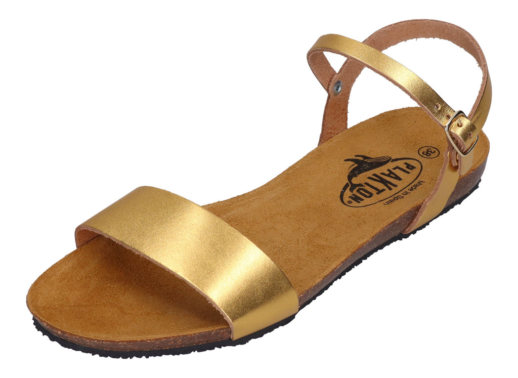 PLAKTON Damenschuhe - Sandalen MAM AMBO 575725 - oro