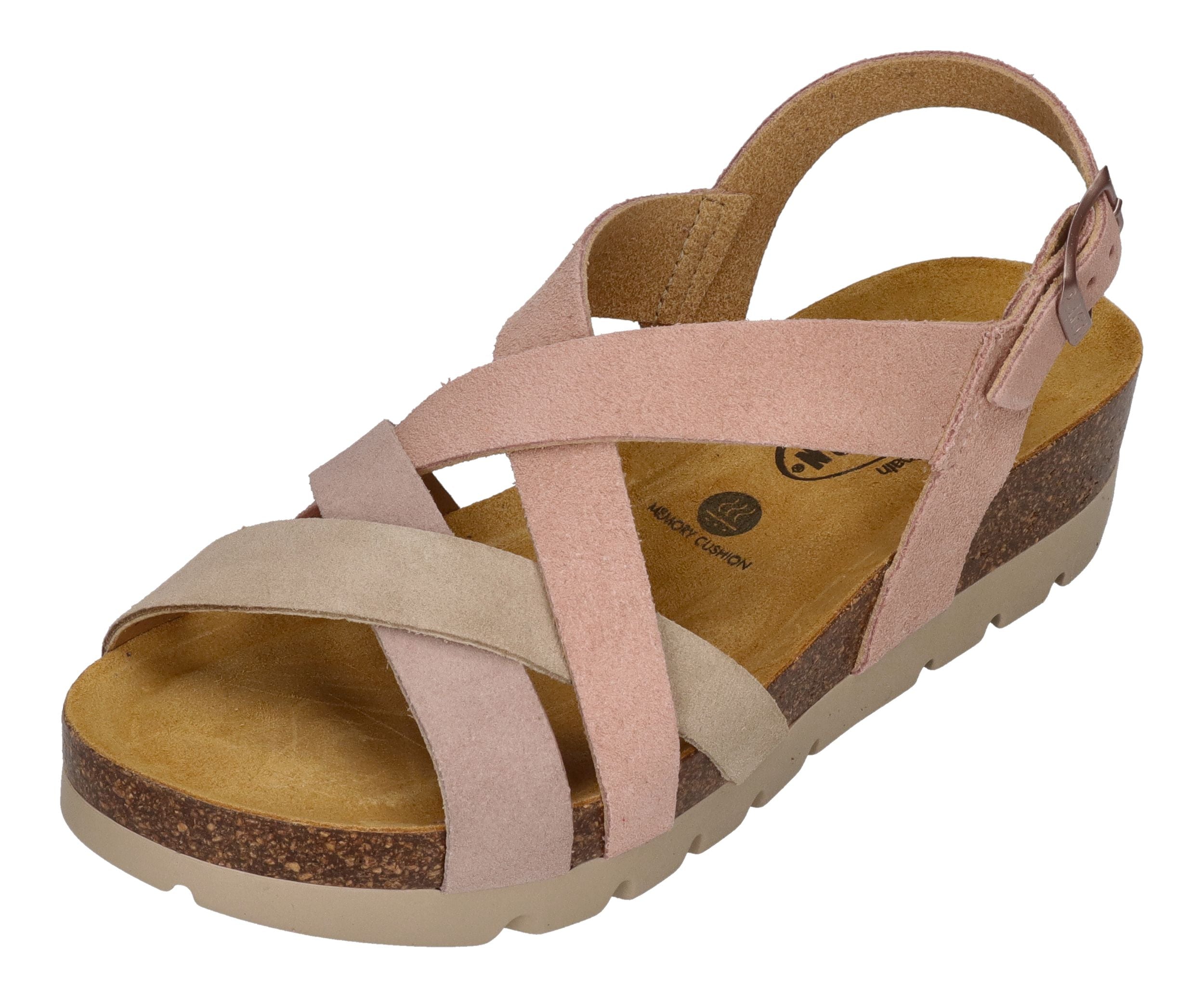 PLAKTON Damenschuhe Sandaletten COMPAS 355888 - fandango salmon
