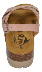 PLAKTON Damenschuhe Sandaletten COMPAS 355888 - fandango salmon