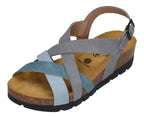 PLAKTON Damenschuhe Sandaletten COMPAS 355888 - nube denim