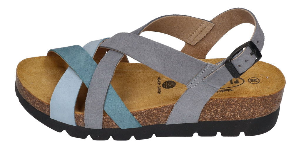 PLAKTON Damenschuhe Sandaletten COMPAS 355888 - nube denim
