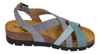 PLAKTON Damenschuhe Sandaletten COMPAS 355888 - nube denim