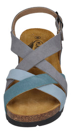 PLAKTON Damenschuhe Sandaletten COMPAS 355888 - nube denim