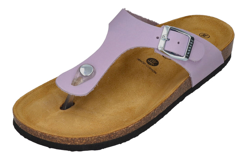 PLAKTON Damenschuhe Zehentrenner - BOLERO 181671 - glicine