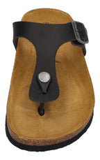 PLAKTON Damenschuhe Zehentrenner - BOLERO 181671 - negro