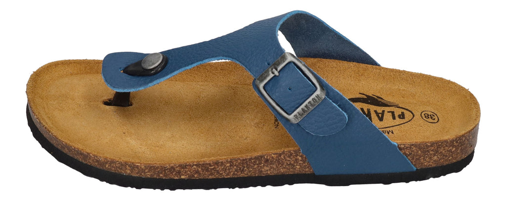 PLAKTON Damenschuhe Zehentrenner - BOLERO 181671 - petrol