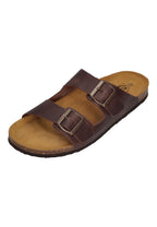 PLAKTON Herren Pantoletten BARNA 175857 coffee