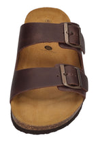 PLAKTON Herren Pantoletten BARNA 175857 coffee