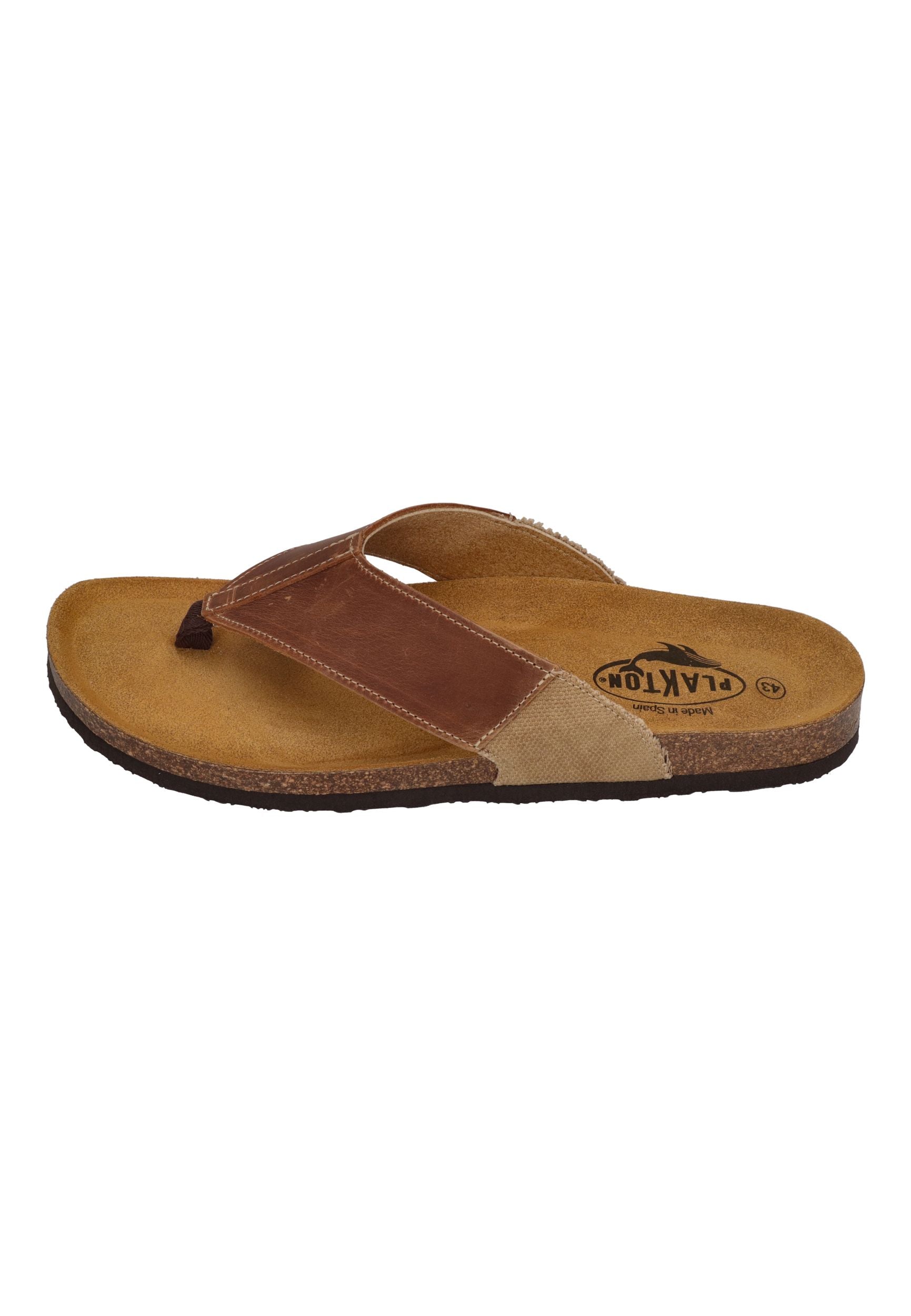 PLAKTON Herren Zehentrenner BORNEO 175531 roble