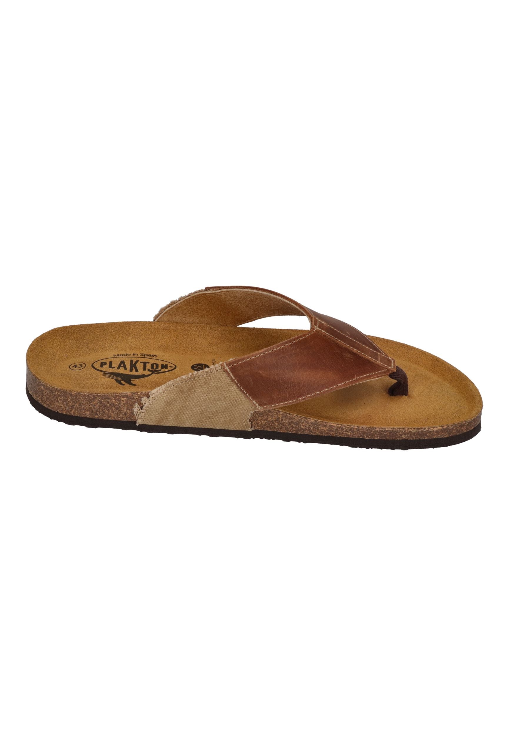 PLAKTON Herren Zehentrenner BORNEO 175531 roble