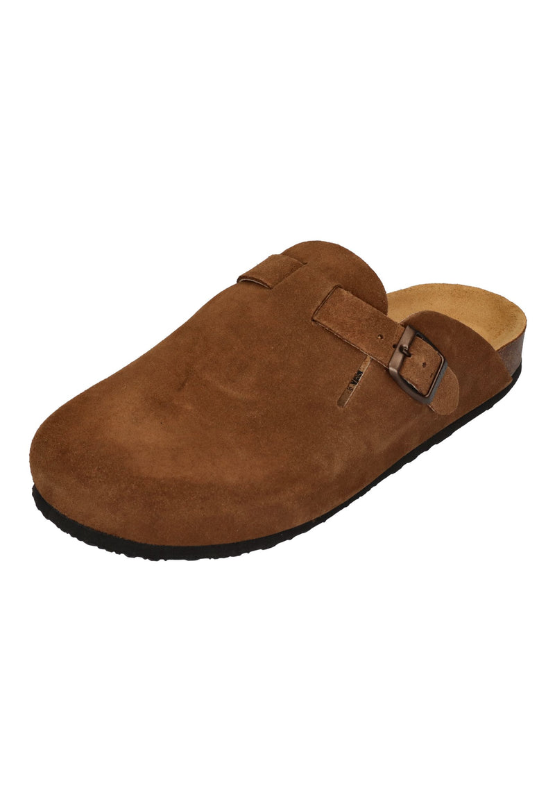 PLAKTON Herrenschuhe Clogs BLOG AFELPADO 171539 tostado
