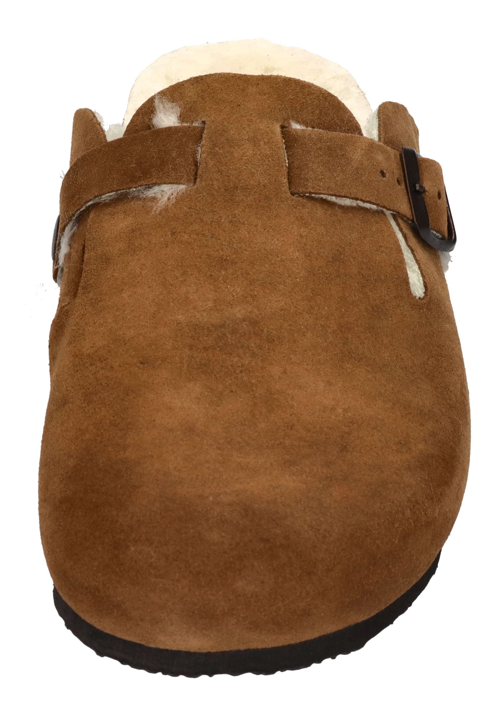 PLAKTON Herrenschuhe Clogs BLOG WOOL 171539 Tostado