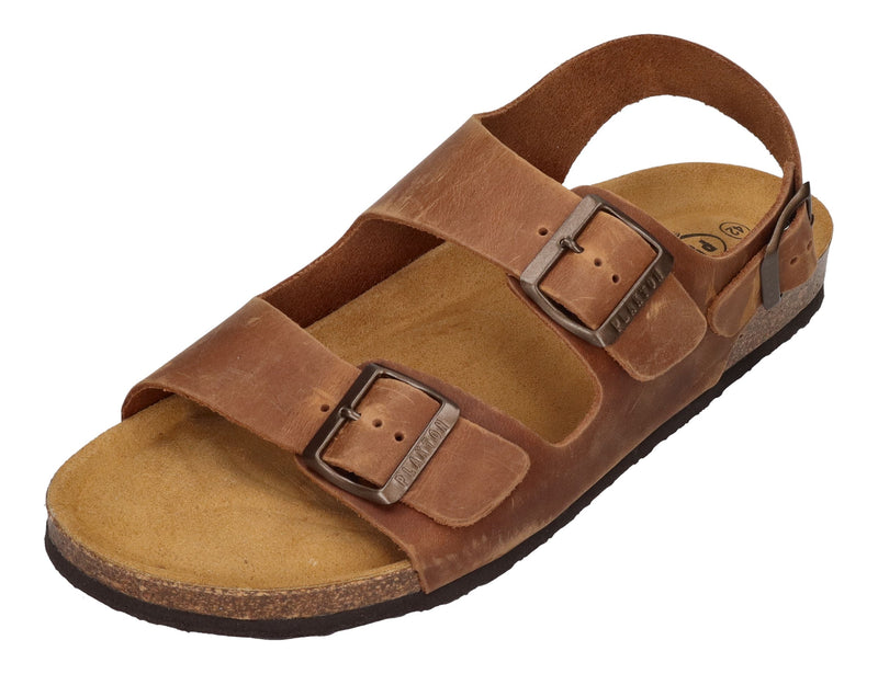 PLAKTON Herrenschuhe Sandalen - BAKU 175113 - roble