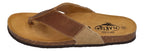 PLAKTON Herrenschuhe Zehentrenner BORNEO 175531- beige
