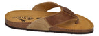 PLAKTON Herrenschuhe Zehentrenner BORNEO 175531- beige