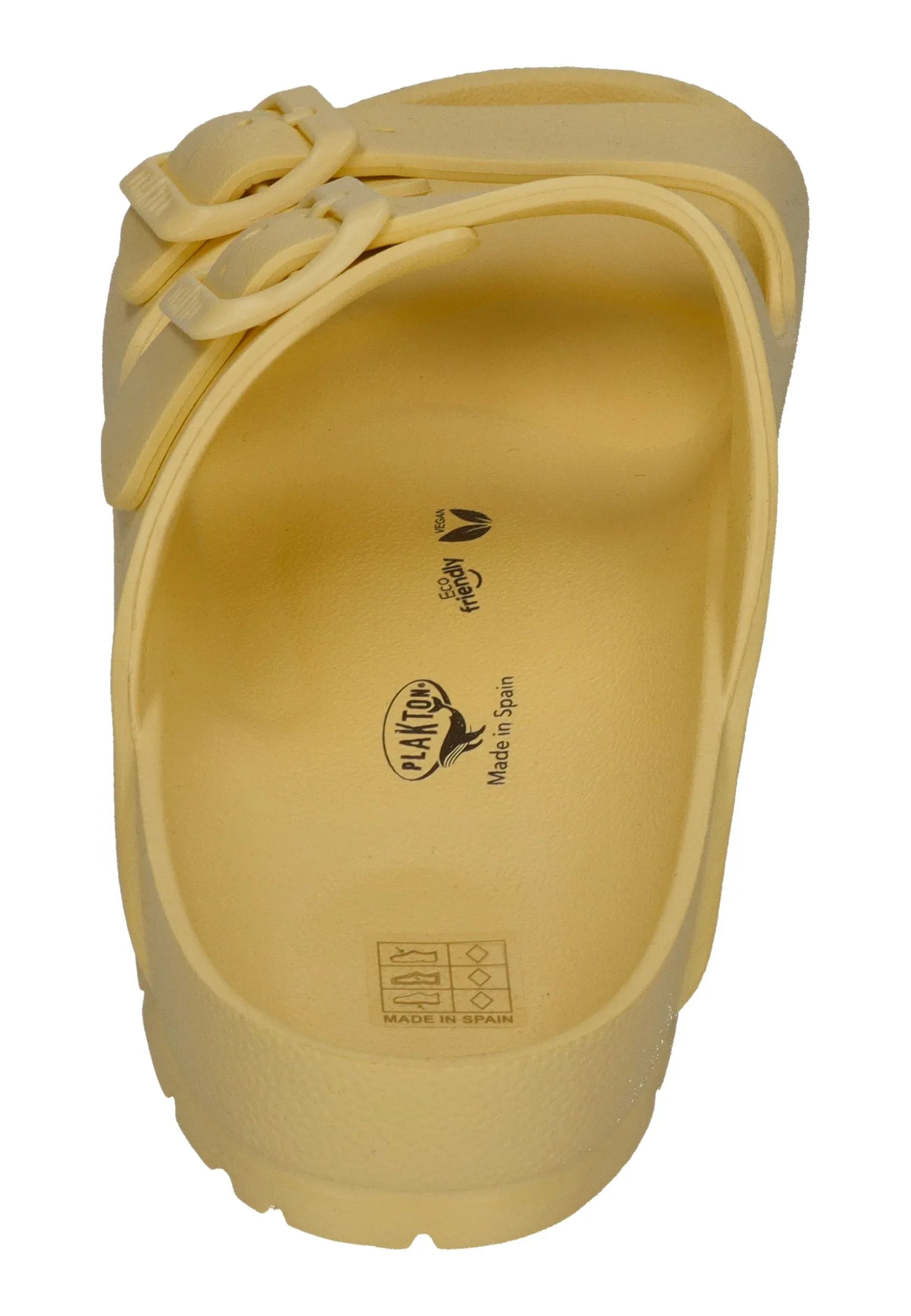 PLAKTON SWIM Collection Damen Pantoletten WANDA butter yellow - Shoedeal