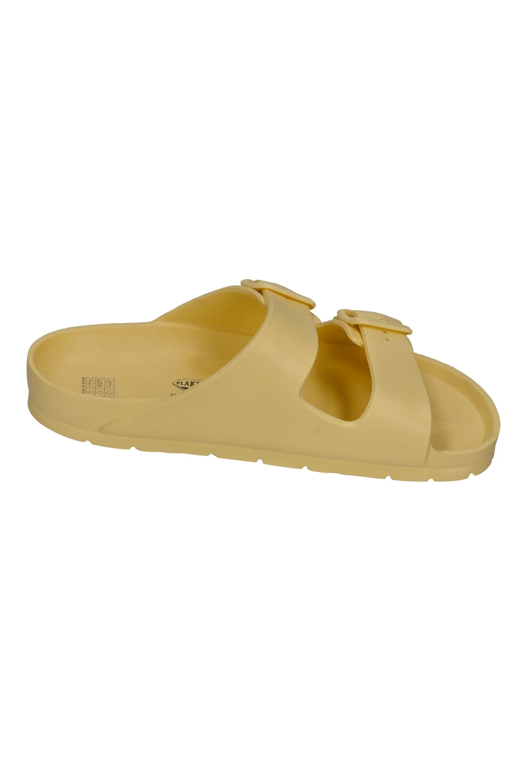 PLAKTON SWIM Collection Damen Pantoletten WANDA butter yellow - Shoedeal
