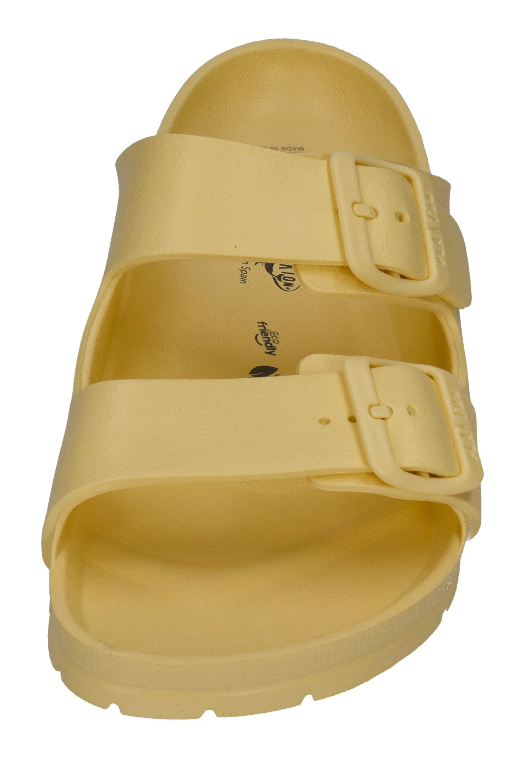 PLAKTON SWIM Collection Damen Pantoletten WANDA butter yellow - Shoedeal