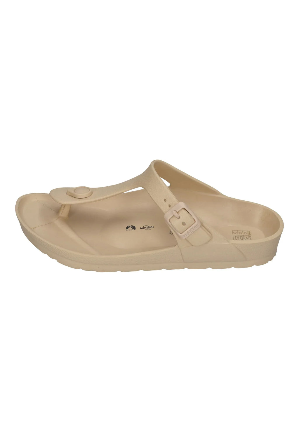 PLAKTON SWIM Damen Zehentrenner WENDY 761671 beige