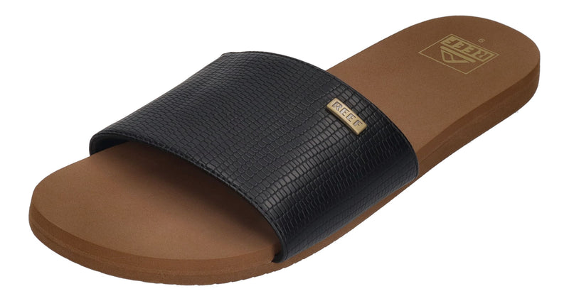 REEF Damensandalen - BLISS NIGHTS SLIDE black tan