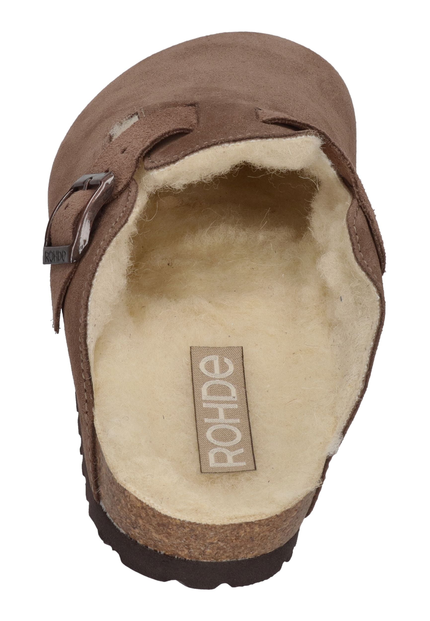 ROHDE Damen Clogs - Hausschuhe ALBA 6069-18 - ginger