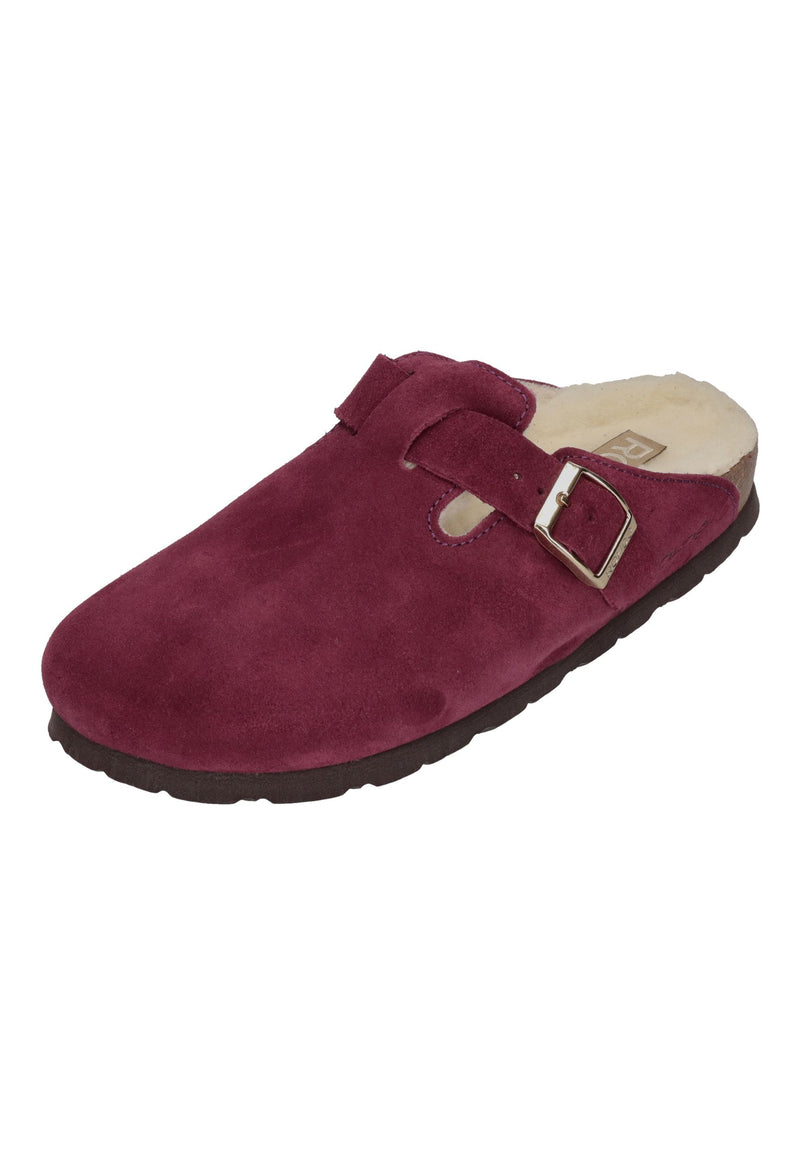 ROHDE Damen Clogs - Hausschuhe ALBA 6069-58 aubergine
