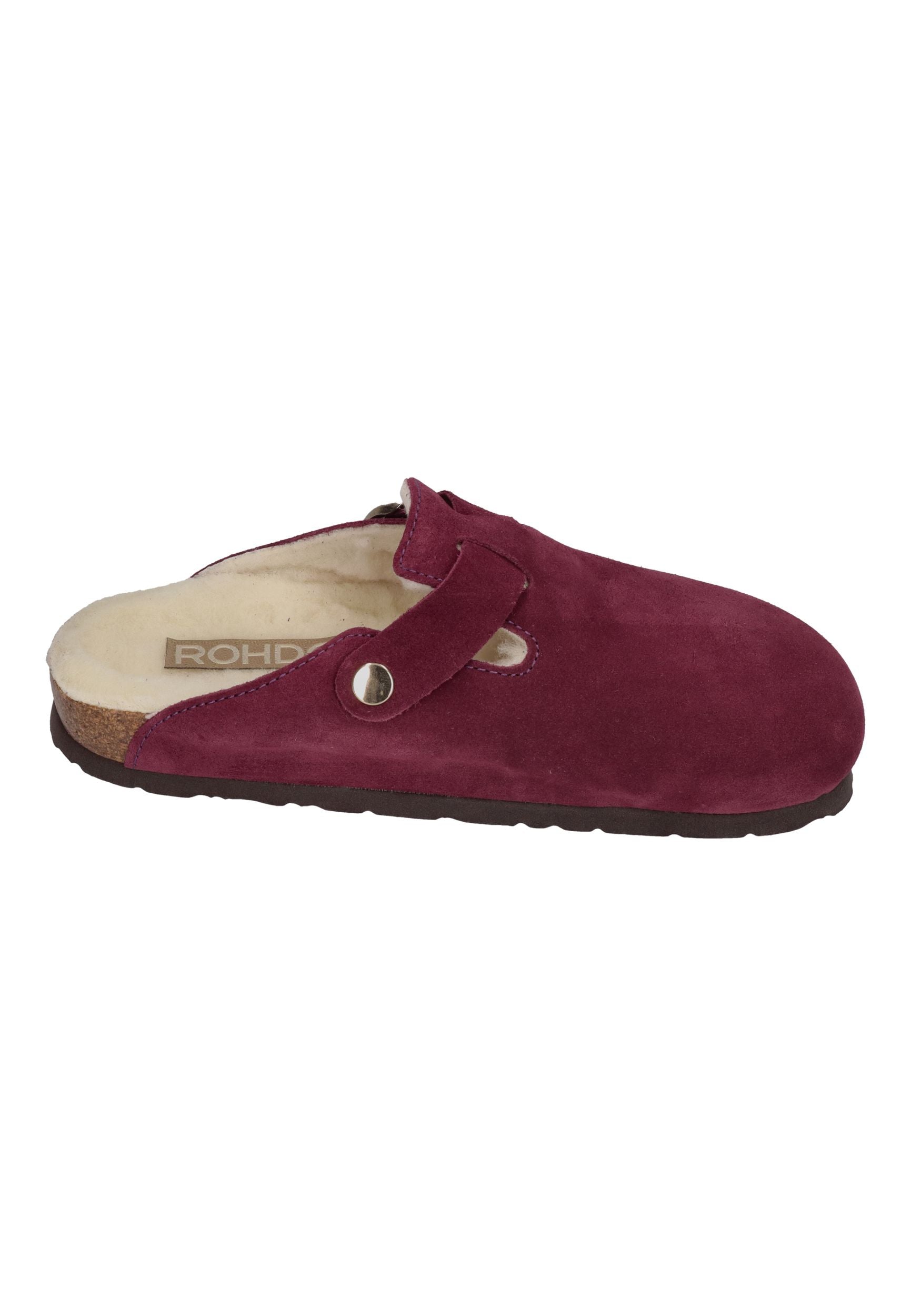 ROHDE Damen Clogs - Hausschuhe ALBA 6069-58 aubergine