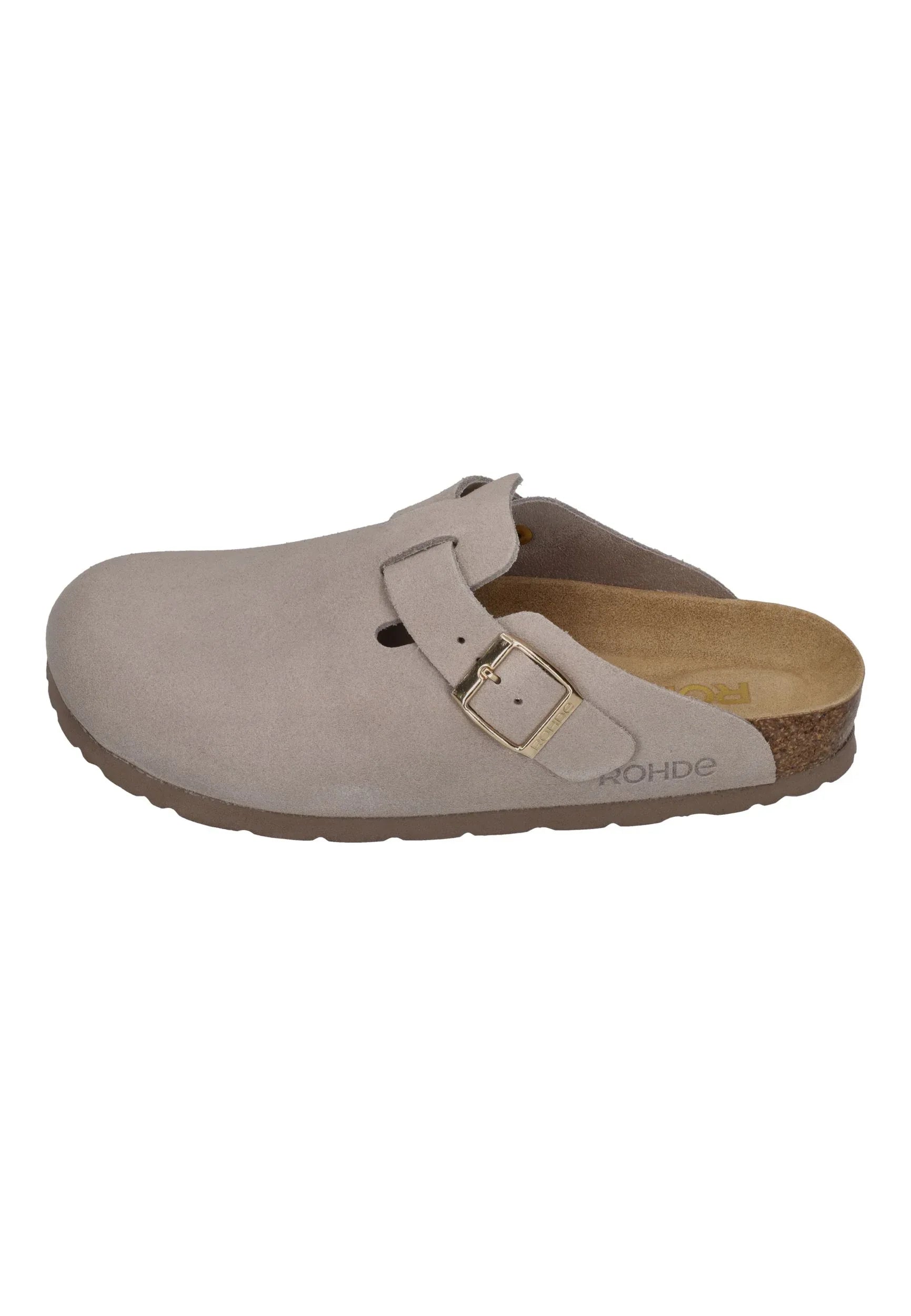 ROHDE Damen Clogs - Pantoletten ALBA 6071-17 leinen - Shoedeal