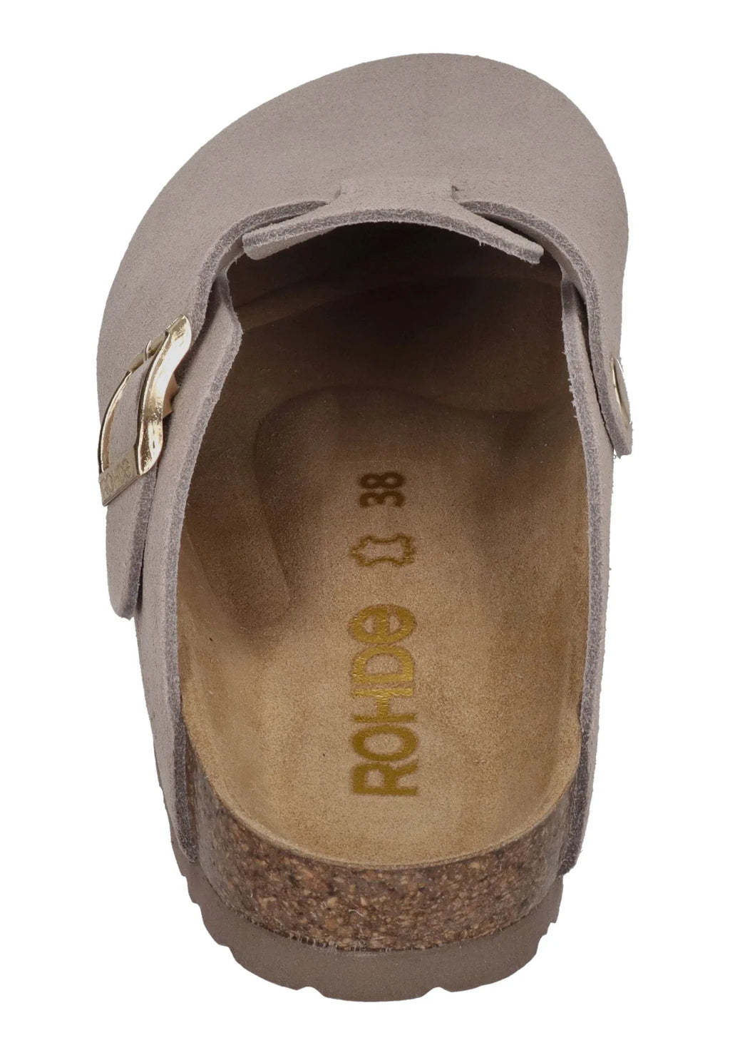 ROHDE Damen Clogs - Pantoletten ALBA 6071-17 leinen - Shoedeal