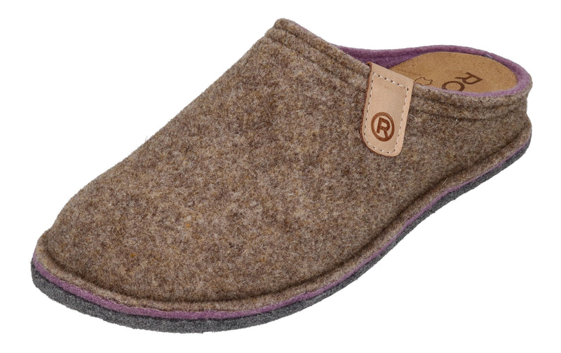 ROHDE Damen Hausschuhe - LUCCA-D 6820-17 leinen