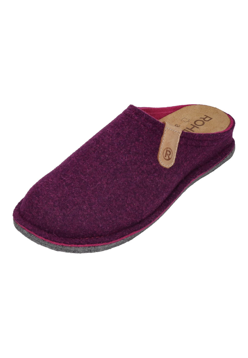 ROHDE Damen Hausschuhe - LUCCA-D 6820-59 brombeere