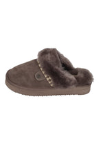 ROHDE Damen Lammfell Hausschuhe - GENOVA 7080 ginger