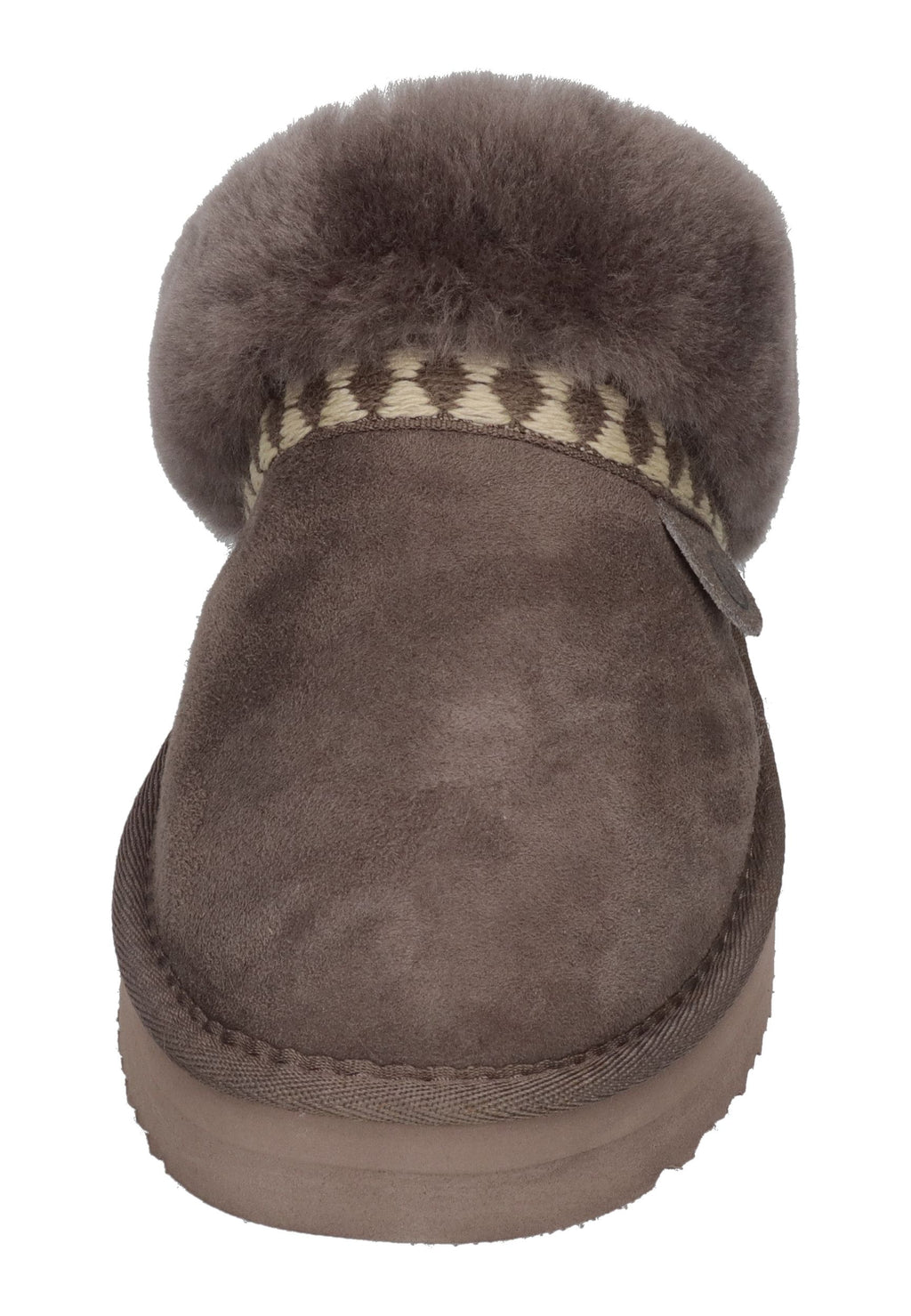 ROHDE Damen Lammfell Hausschuhe - GENOVA 7080 ginger