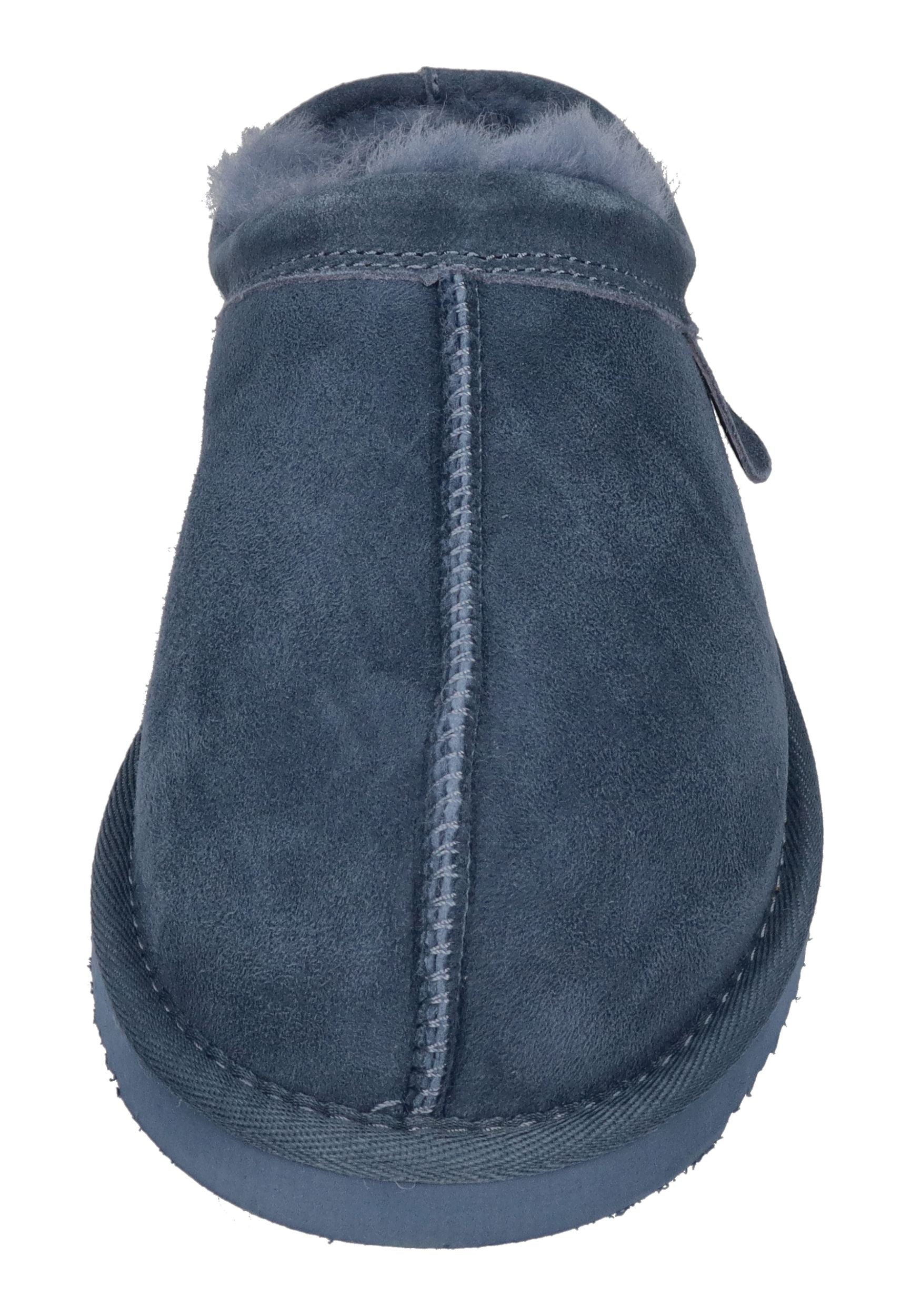ROHDE Damen Lammfell Hausschuhe - GENOVA 7090 blau