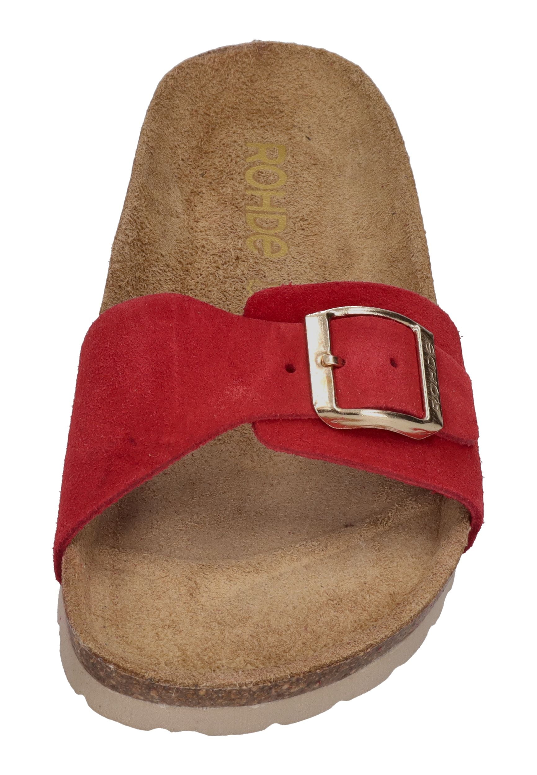 ROHDE Damen Pantoletten ALBA 5589-43 cherry