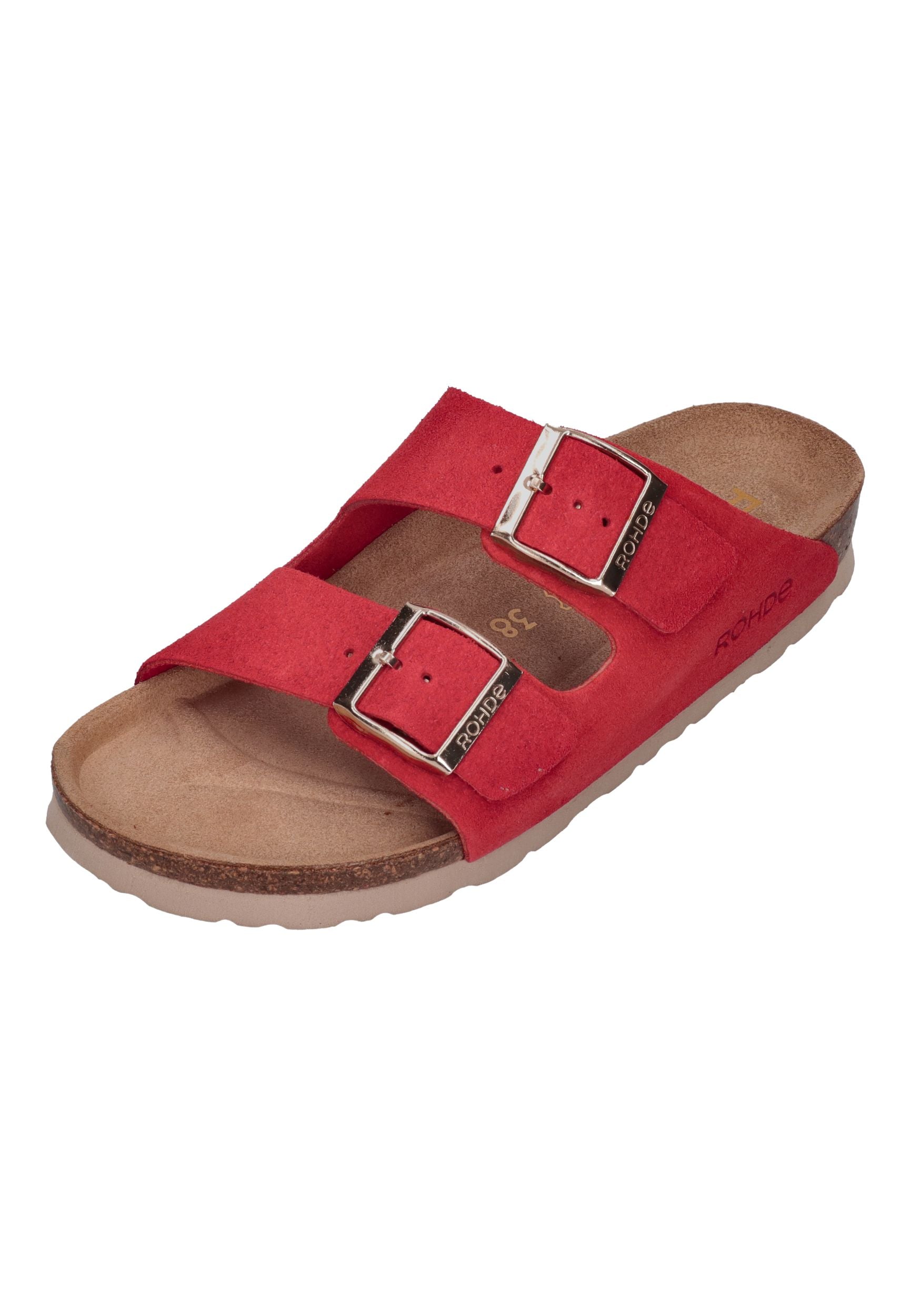 ROHDE Damen Pantoletten ALBA 5590-40 - rot