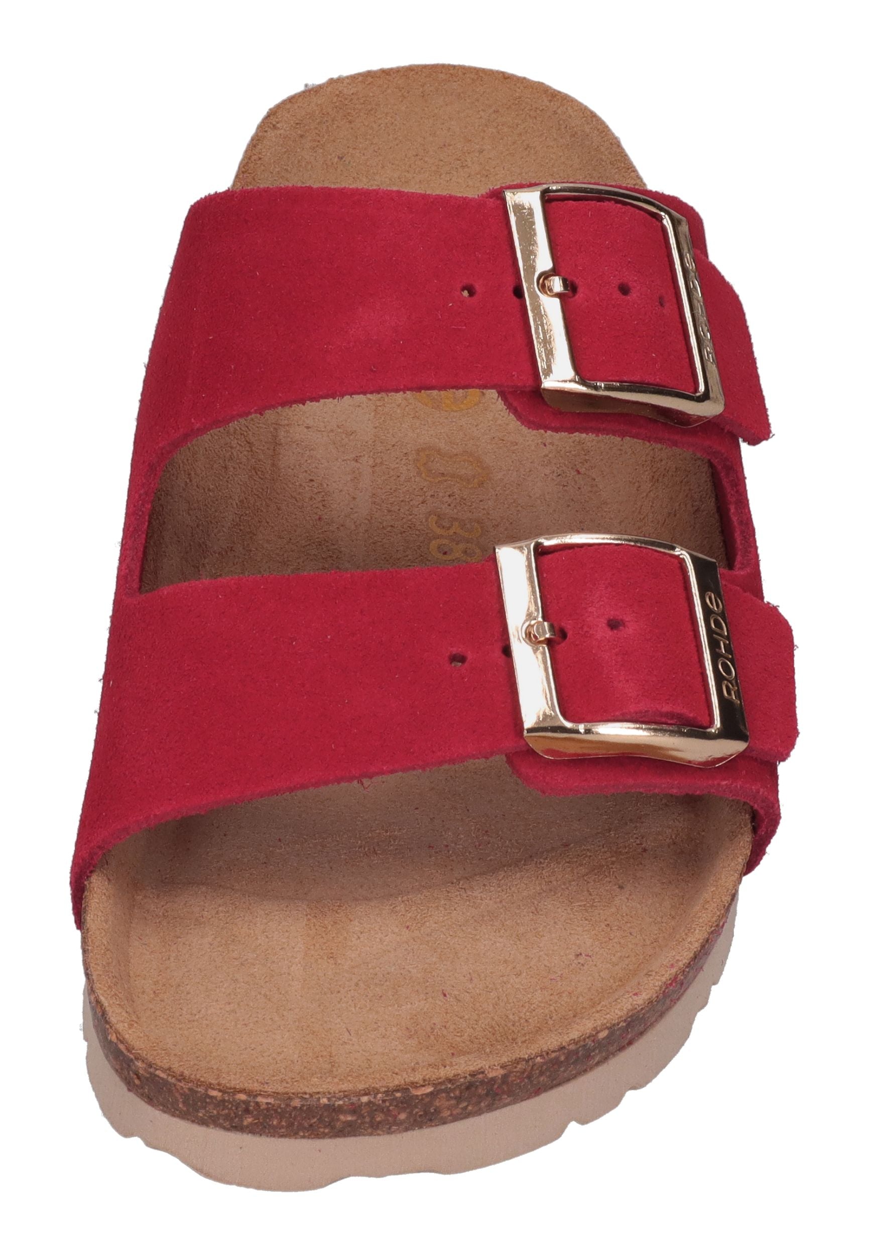 ROHDE Damen Pantoletten ALBA 5590-43 - cherry