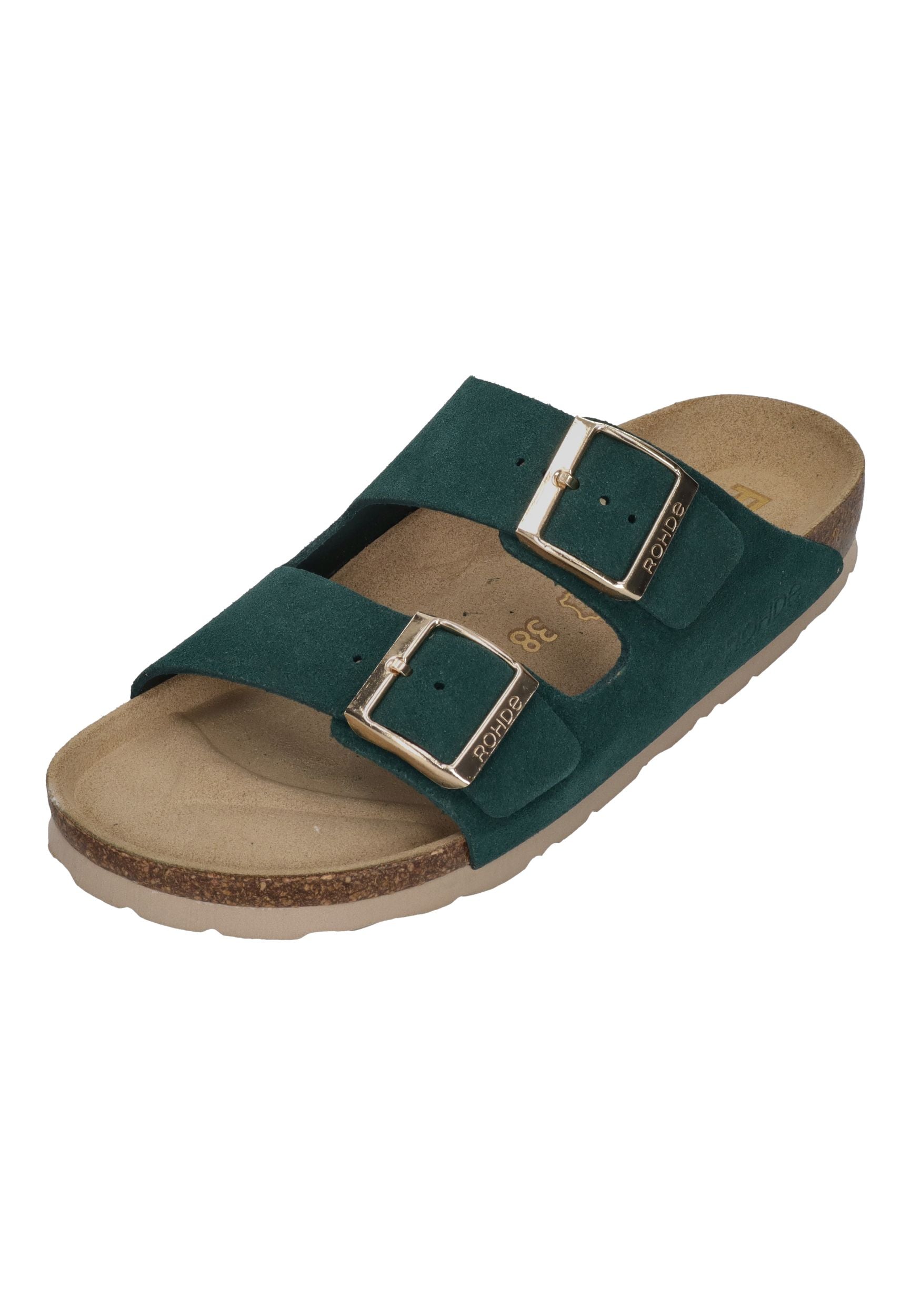 ROHDE Damen Pantoletten ALBA 5590-69 - petrol