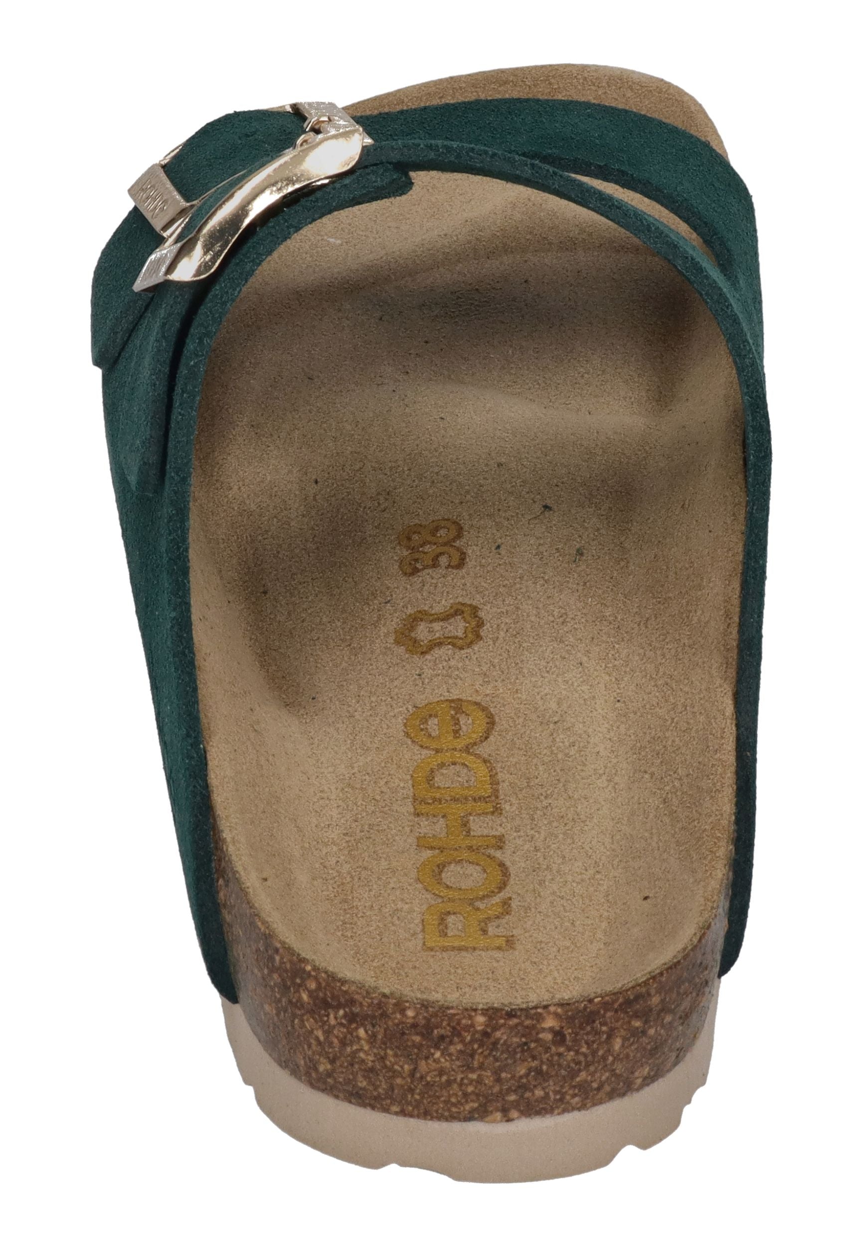 ROHDE Damen Pantoletten ALBA 5590-69 - petrol